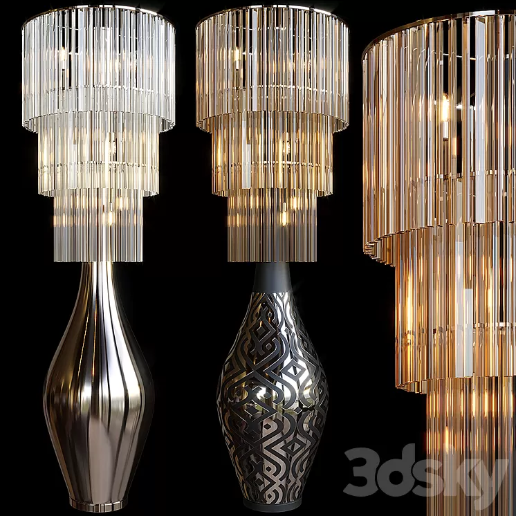 Preciosa floor lamp 3D Model