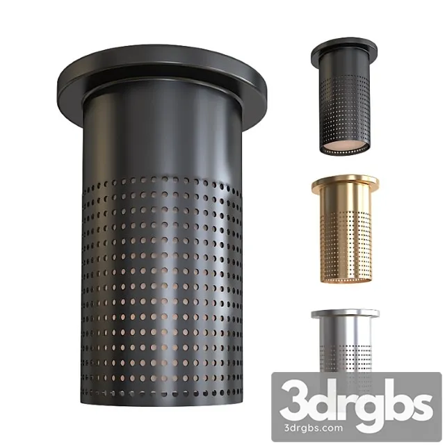 Precision Short Monopoint Flush Mount 3D Model Free