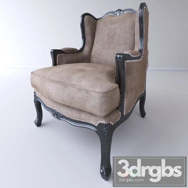 Pregno Armchair 3D Model Free