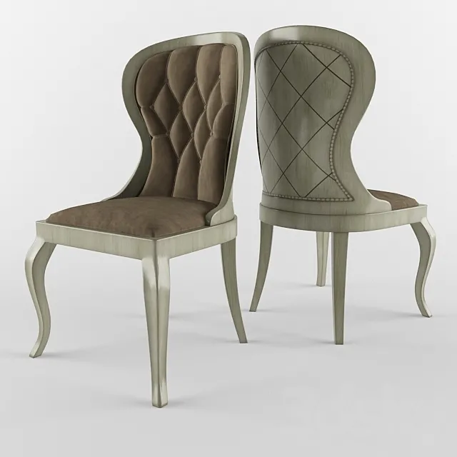 Pregno Chair s46t 3D Model