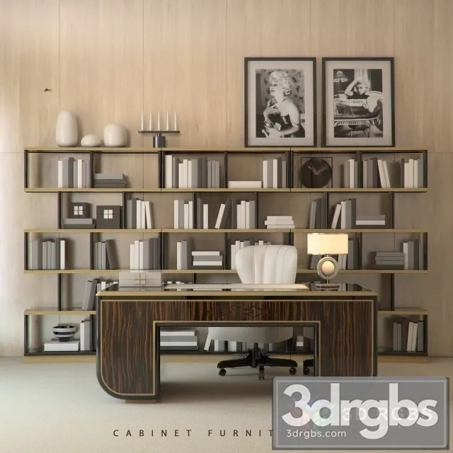 Pregno Office Home 3D Model Free