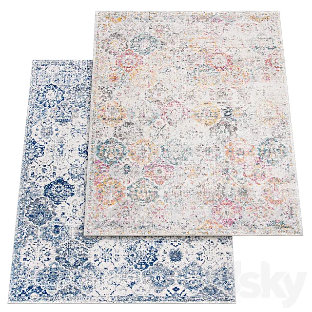 Premium 2 carpets №40 3D Model