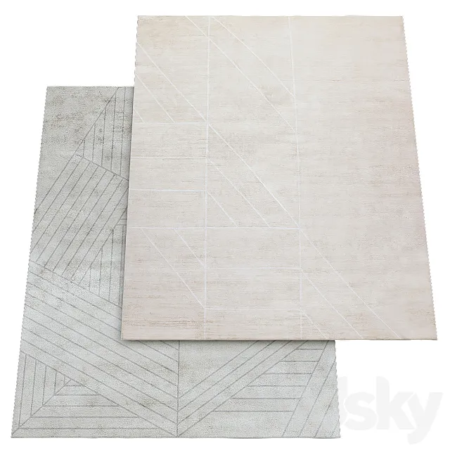 Premium 2 carpets №5 3D Model