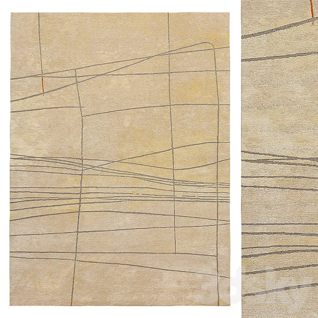 Premium carpet | Number 011 3D Model