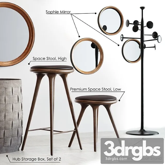 Premium space 3D Model Free