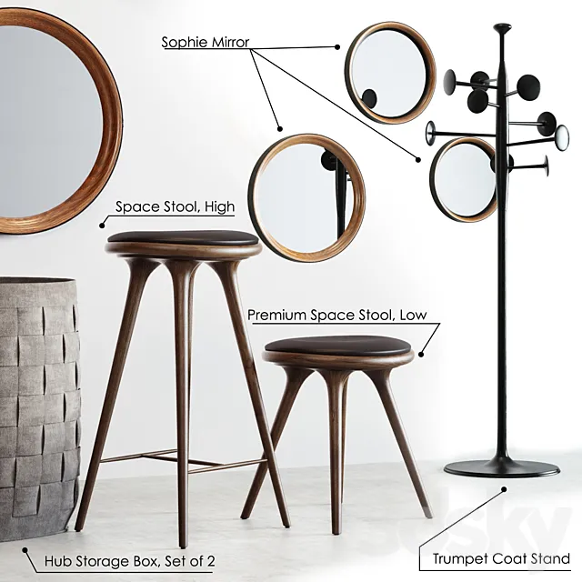 Premium Space 3D Model