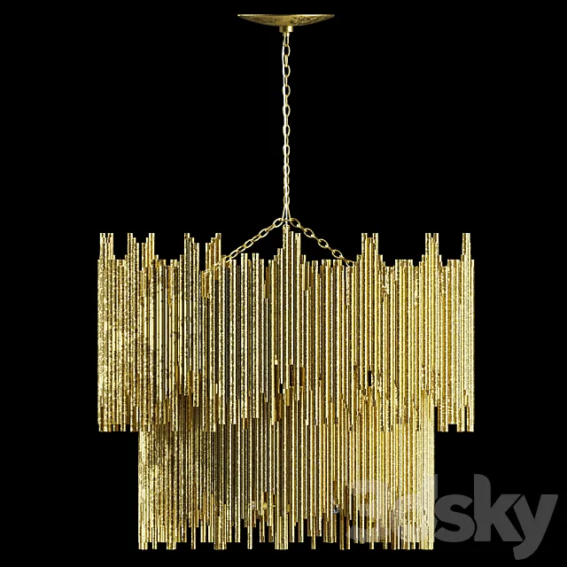 Prescott Two Tiered Pendant 3D Model