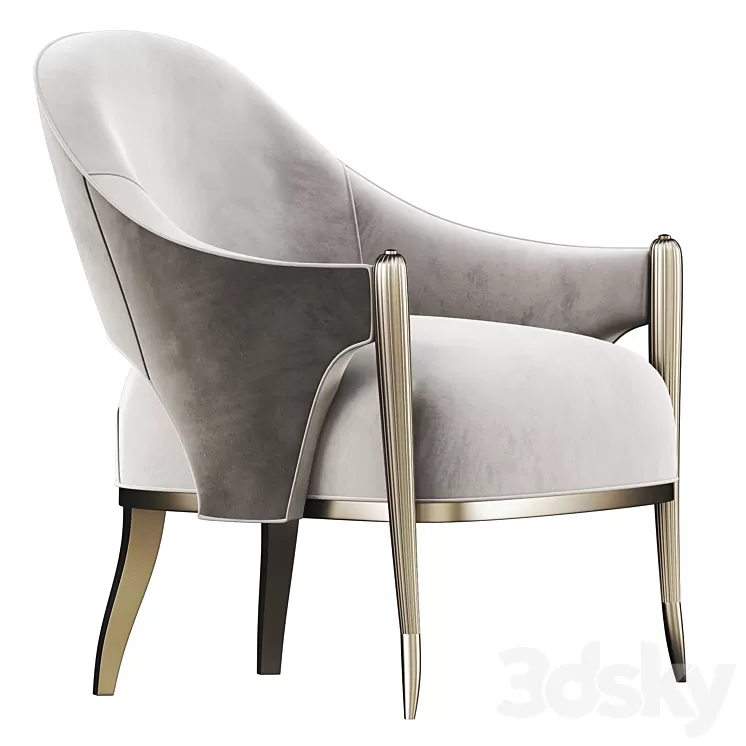 Pretty little thing chair 3D Model