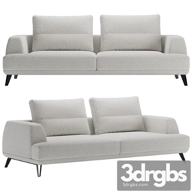 Priamoi Italianskii Divan Doge Ot Italia Lounge 3D Model Free