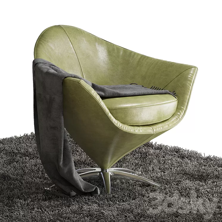 Prianera Tulipano armchair 3D Model