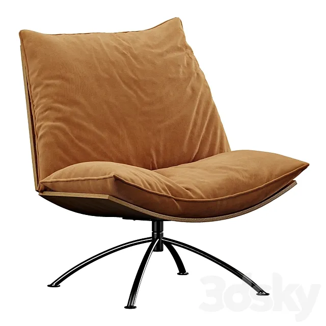 PRIMETIME Lounge Chair 3D Model