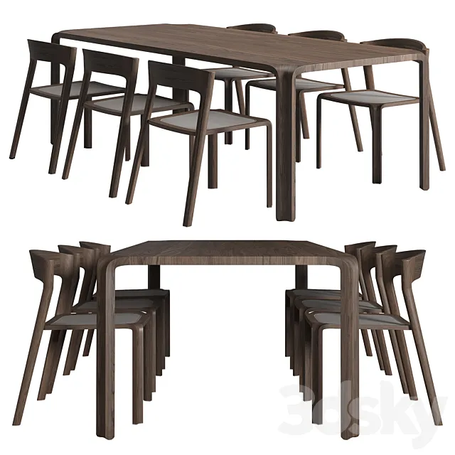 Primum dining set 3DModel