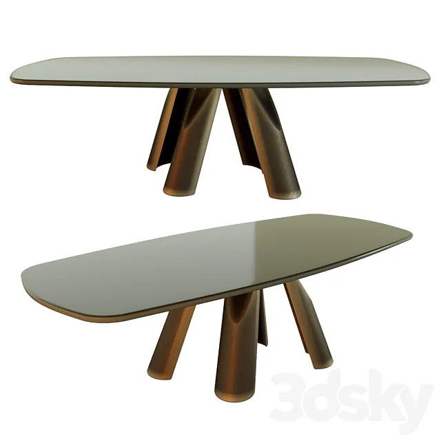 Prince dining table from the Italian brand Arketipo 3DModel