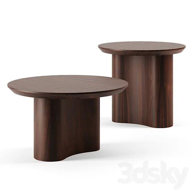 Prince side tables by Grazia & Co 3D Model