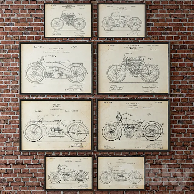 Prints of patents. RESTORATION HARWARE Free Download
