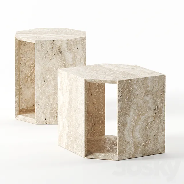 PRISM coffee tables by Gallotti & Radice 3DModel