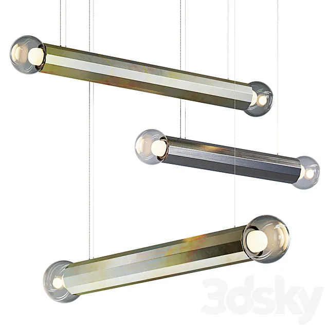 PRISMA DOUBLE | Pendant lamp from BROKIS 3D Model