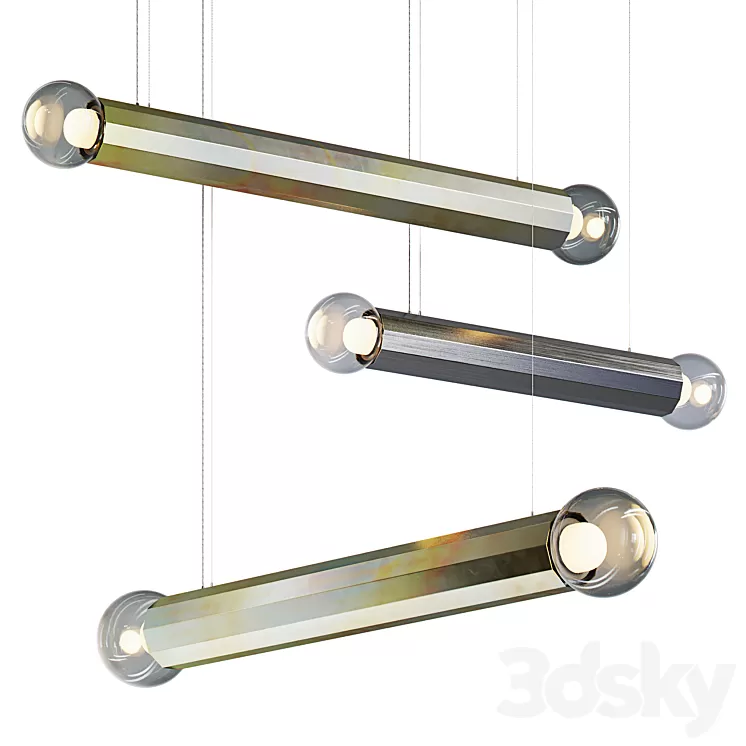 PRISMA DOUBLE | Pendant lamp from BROKIS 3D Model
