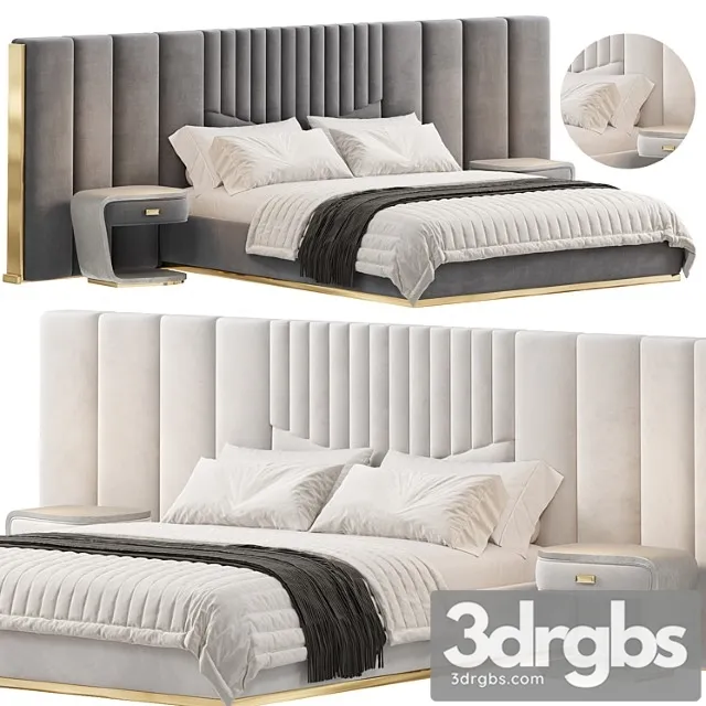 Prisma grilli bed by justform 2 3D Model Free