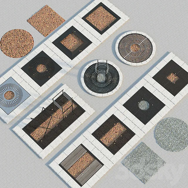 Pristvolny lattice 3DModel