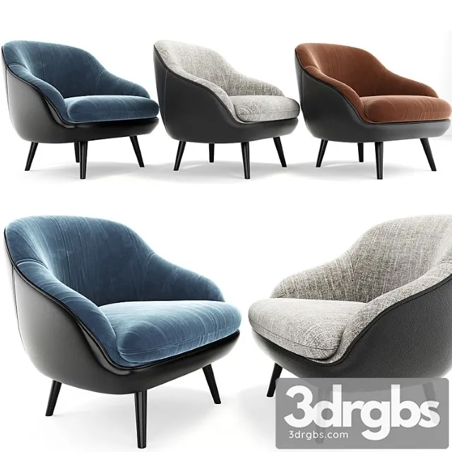 Prius armchair 3D Model Free