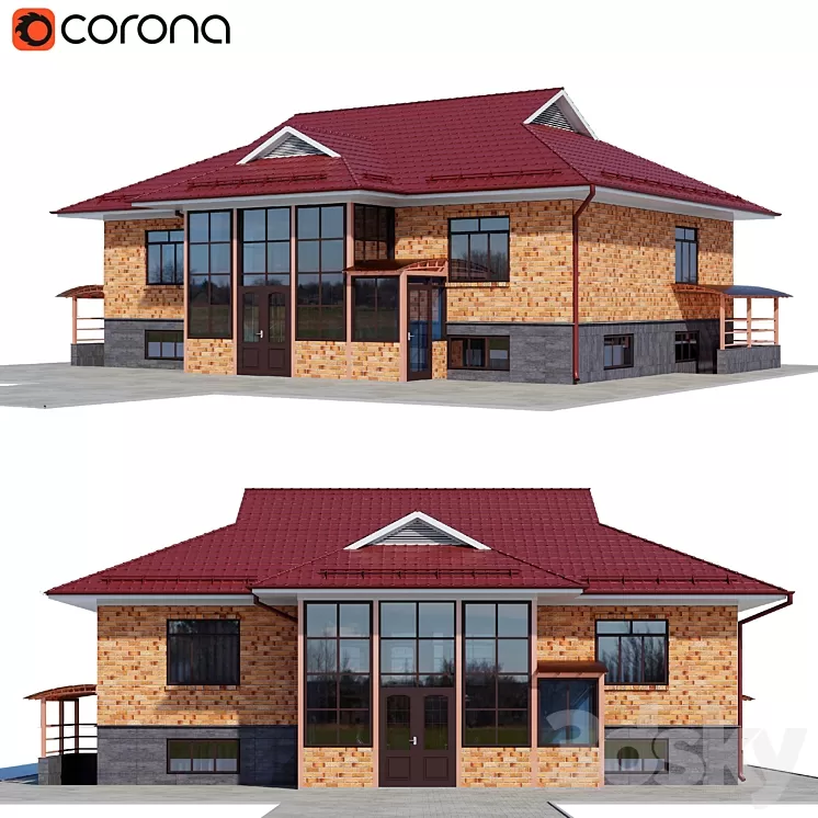 Private house 3D Model