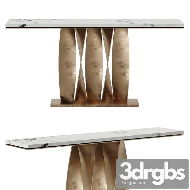 Private Label Spiro Console Luxury Statements 3D Model Free