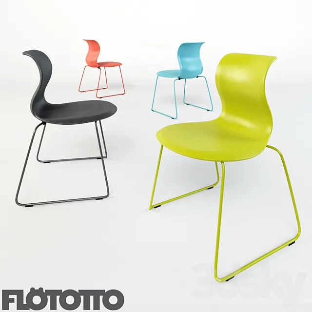 PRO CHAIR _ FLOETOTTO 3DModel