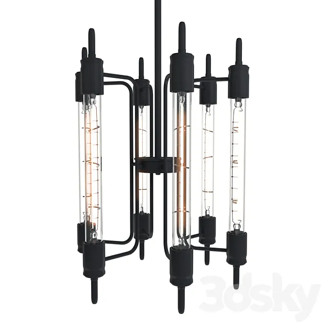 "PRO" Dunbarton Chandelier 3DModel