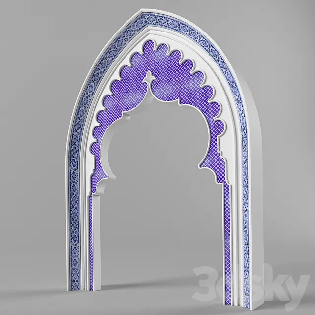 PRO MOROCCAN ARCH 3D Model