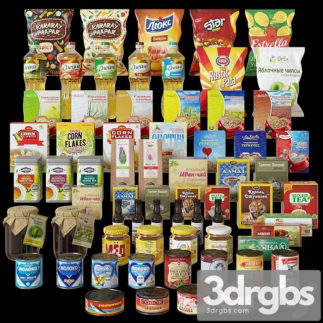 Product Bundle 3D Model Free