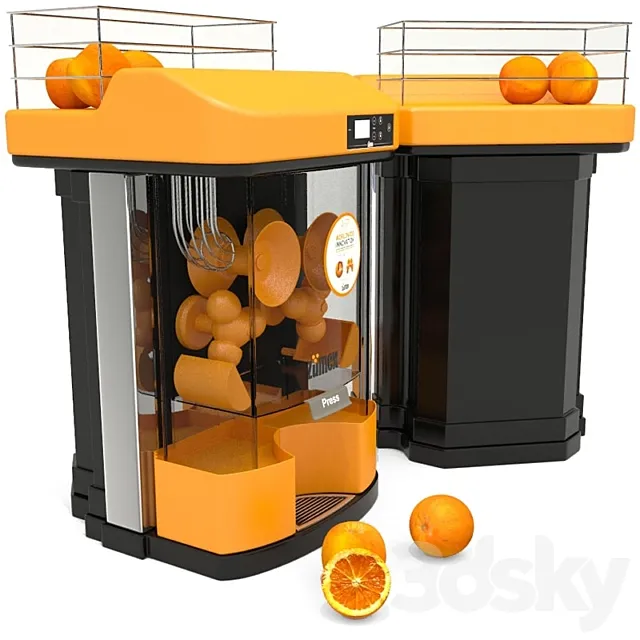 Profesionnal juicer machine 3D Model