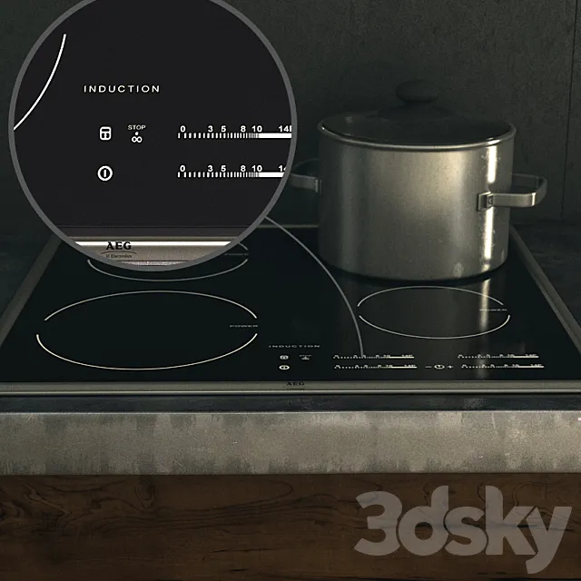 "PROFI" AEG Electrolux 3D Model