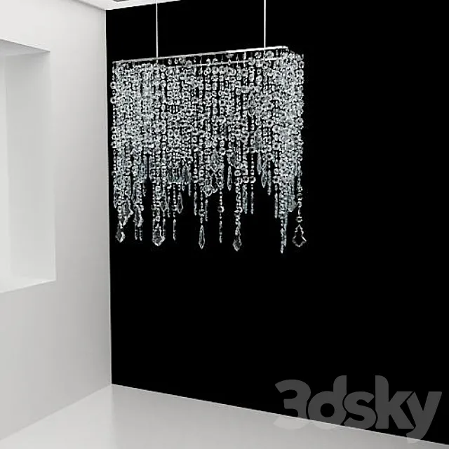 profi crystal chandelier 3DModel