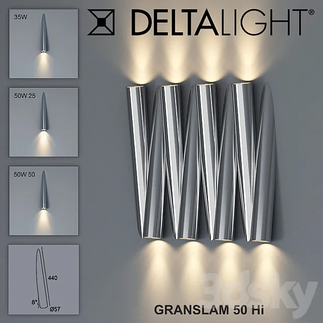PROFI DeltaLight _ GRANSLAM 50 Hi 3D Model