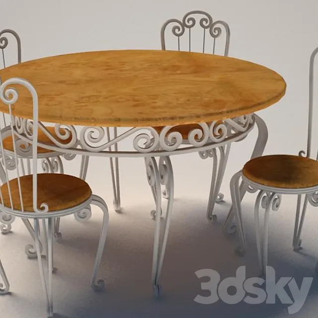 profi Forged necklace 3D Model