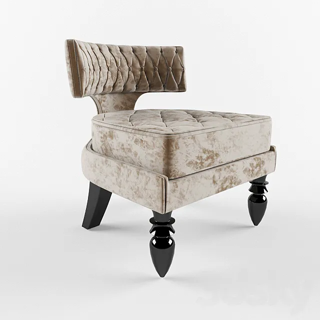 PROFI Monroe Armchair 3D Model