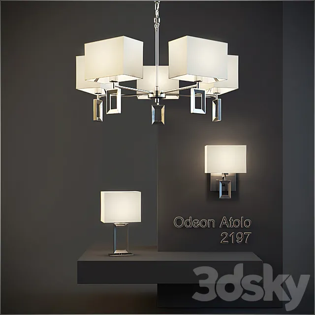 "PROFI" Odeon Light (Atolo 2197) 3D Model