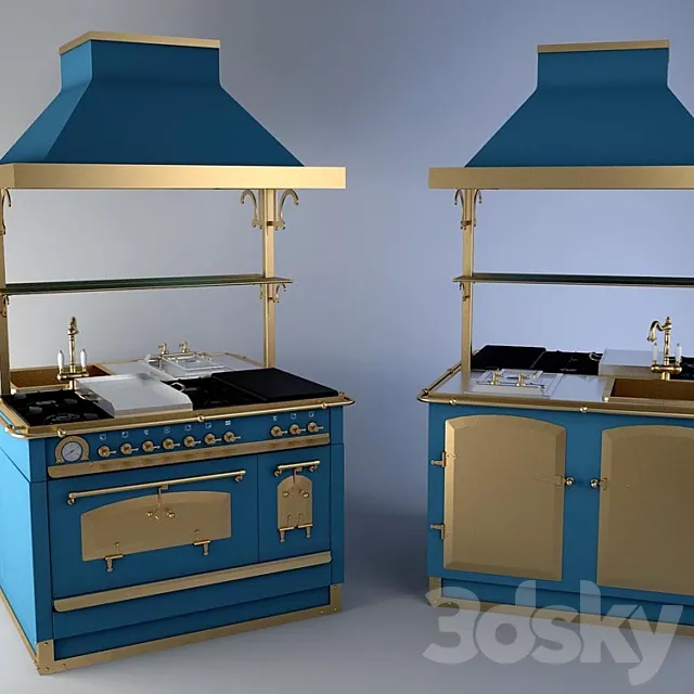 profi restart_ELG042_cooking_block_120_Felix_Royal 3D Model