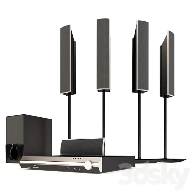 profi SONY DAV-DZ665K 3DModel