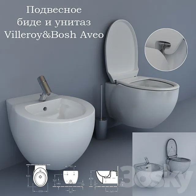PROFI Villeroy & Bosh Aveo 3D Model