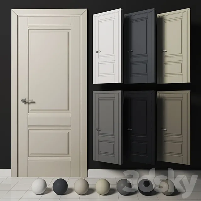 Profil Doors 1U 3DModel