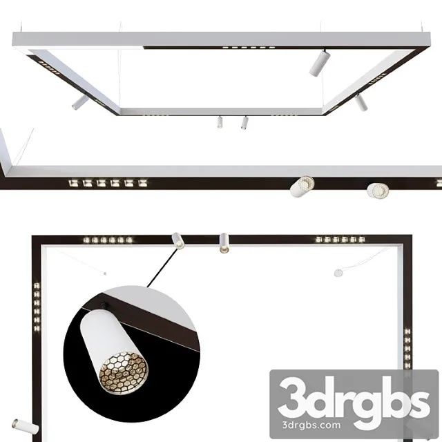 Profile system - modular - centrsvet 3D Model Free