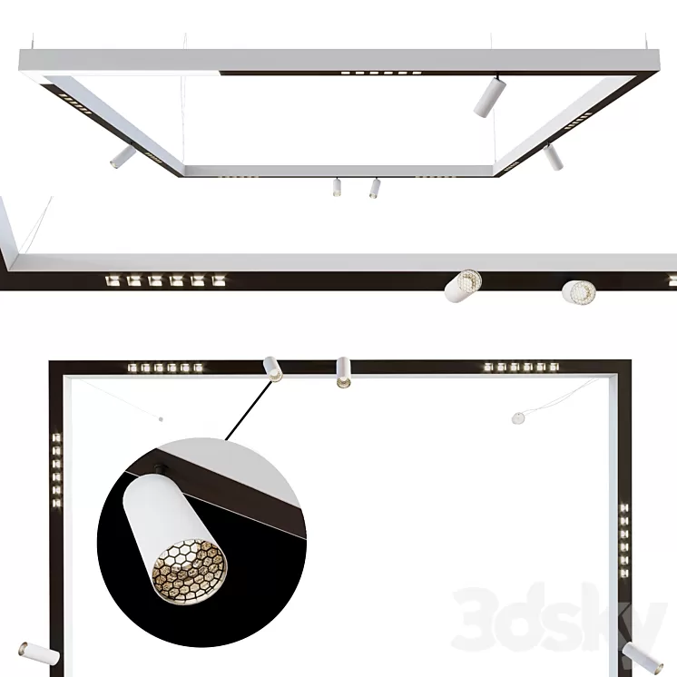 Profile system – Modular – Centrsvet 3D Model