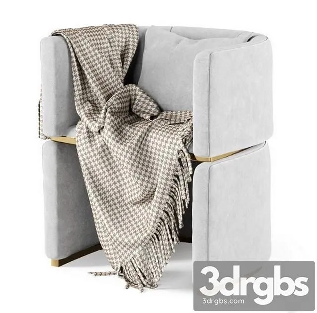 Progetto Non Finito Armchair 3D Model Free