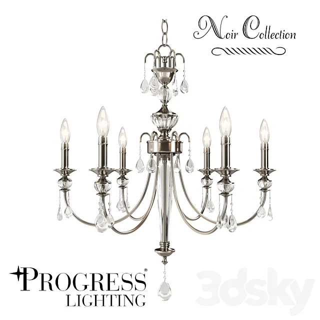 Progress Lighting Noir Collection 3D Model