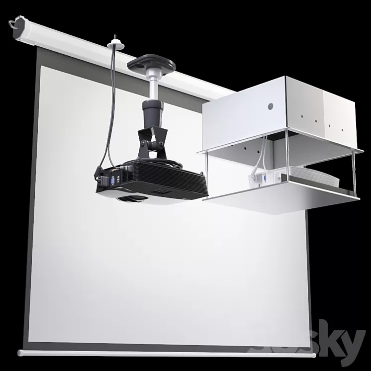 Projector 3D Model