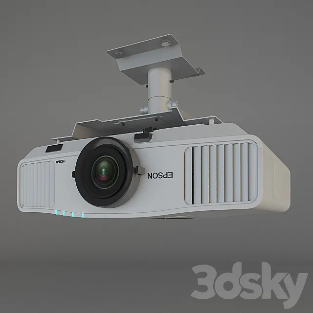 Projector Epson EB 3DModel