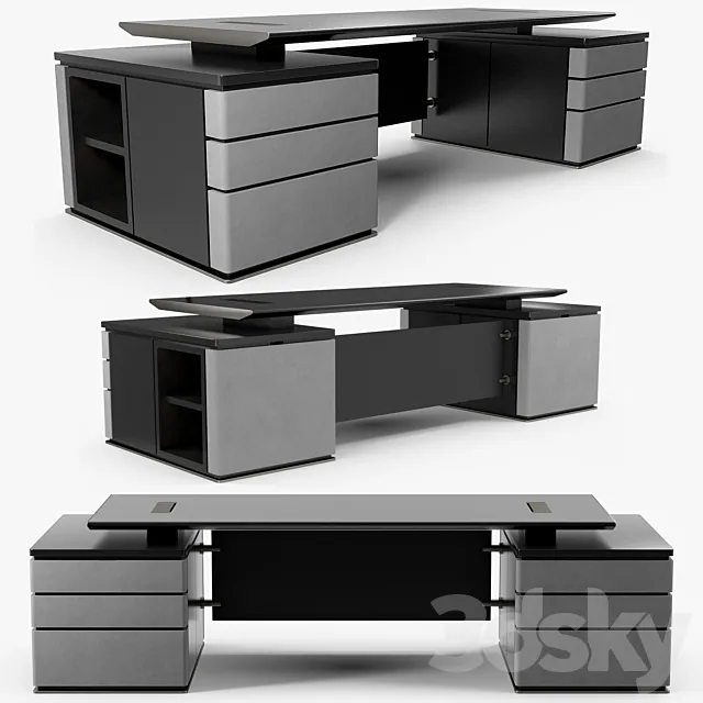 Promemoria - Au bout de la nuit writing desk 3DModel