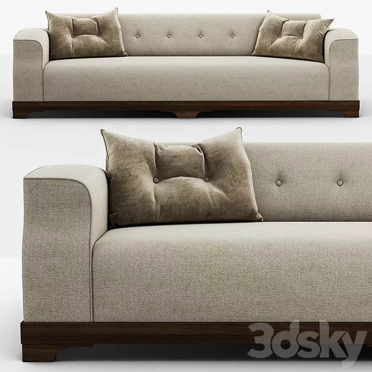 Promemoria - Mogador sofa 3D Model